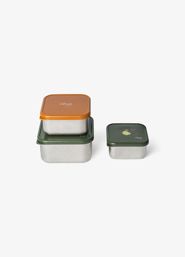 Citron SS Stackable Lunchbox - Tiger