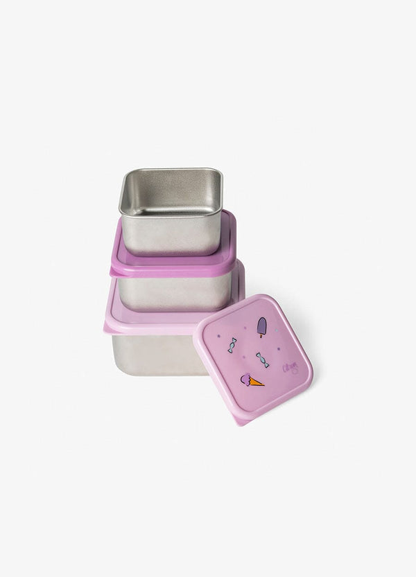 Citron SS Stackable Lunchbox - Stormy Unicorn