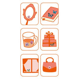 Avenir 3D Stickers (Pack of 10) - Butterfly