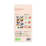 Avenir 3D Stickers (Pack of 10) - Butterfly