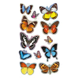 Avenir 3D Stickers (Pack of 10) - Butterfly