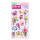 Avenir 3D Stickers (Pack of 10) - Flower