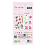 Avenir 3D Stickers (Pack of 10) - Flower