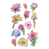 Avenir 3D Stickers (Pack of 10) - Flower