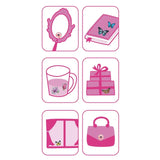 Avenir 3D Stickers (Pack of 10) - Flower