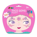 Avenir Face Gems Sticker - Flowers