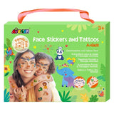 Avenir Fancy Me Face Stickers and Tattoos - Animal