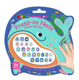 Avenir Fancy Me Press-On Nails for Kids – Under the Sea