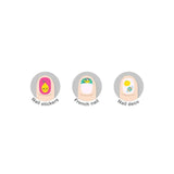 Avenir Nail Stickers Glitter 38pcs - Unicorn
