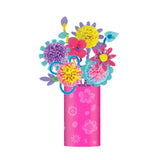 Avenir Pom Pom Flowers Bouquet Craft Kit