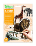 Avenir Natural Creation Scratch Safari Animals Stickers