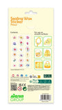 Avenir Natural Creation Sealing Wax Sticker - Flower