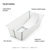 Stokke Flexi Bath X-Large Bundle - White
