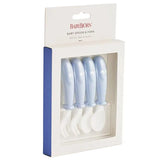 Babybjorn Baby Spoon and Fork 4pcs - Powder Blue
