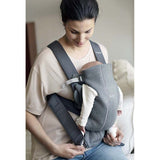 Babybjorn 3D Jersey Mini Baby Carrier - Dark Grey