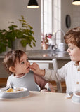 Babybjorn Baby Bib - Pack of 2 - Grey / Powder Green