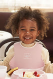 Babybjorn Baby Bib - Pack of 2 - Grey / Powder Pink