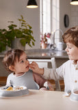 Babybjorn Baby Bib - Pack of 2 - Grey / Powder Pink