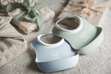 Babybjorn Small Baby Bib - Pack of 2 - Powder Green / Powder Blue