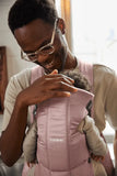 Babybjorn Woven Mini Baby Carrier - Dusty Pink