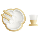 Babybjorn Baby Feeding Set 4pcs - Powder Yellow