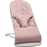 BabyBjorn Bliss Woven Bouncer With Petal Quilt Design - Dusty Pink