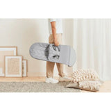 BabyBjorn Bliss Woven Bouncer With Petal Quilt Design - Light Grey