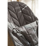 BabyBjorn Bliss Woven Bouncer With Petal Quilt Design - Anthracite