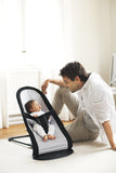 BabyBjorn Soft Woven Jersey Balance Bouncer - Dark Grey/Grey
