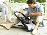 BabyBjorn Soft Woven Jersey Balance Bouncer - Dark Grey/Grey