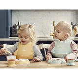 Babybjorn Baby Bib - Pack of 2 - Powder Yellow / Powder Green