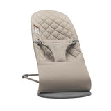 BabyBjorn Bliss, Woven Bouncer - Beige/Sand Grey Print