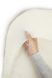 Babybjorn Organic Fitted Sheet for Cradle - White