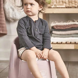 Babybjorn Potty Chair - Powder Pink/White