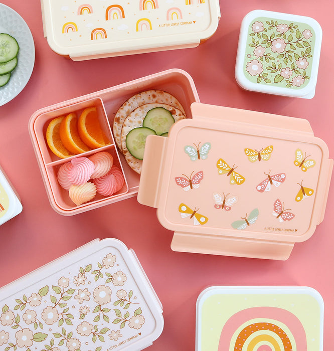 A Little Lovely Company Bento Lunch Box - Butterflies