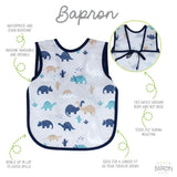 Bapronbaby Feeding Bib - Desert Dinos
