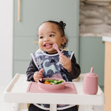 BapronBaby Feeding Bib - Dinosaur Drawing