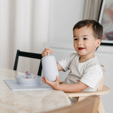 BapronBaby Feeding Bib - Solid Champagne Minimalist