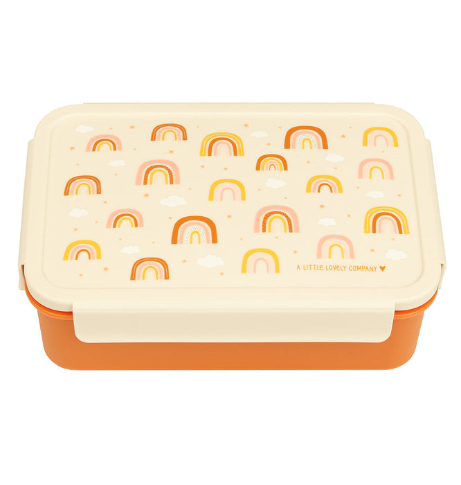 A Little Lovely Company Bento Lunch Box - Rainbows