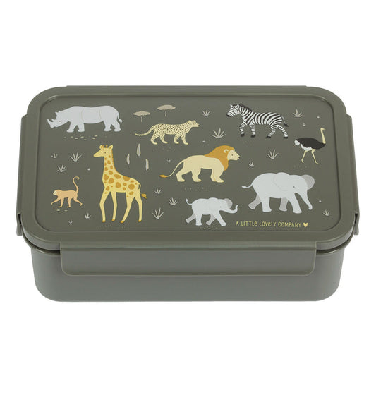 A Little Lovely Company Bento Lunch Box - Savanna