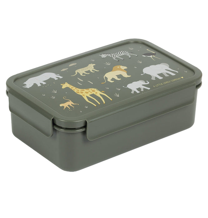 A Little Lovely Company Bento Lunch Box - Savanna