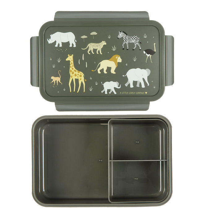 A Little Lovely Company Bento Lunch Box - Savanna