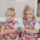 Bapronbaby Feeding Bib - Watermelon Stripe