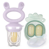 Haakaa Fresh Food Feeder Teether + Freeze Tray - Lavender
