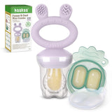 Haakaa Fresh Food Feeder Teether + Freeze Tray - Lavender