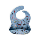 Chewies & More - Silicone BIB Sea - Blue