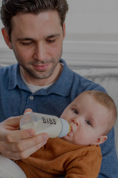 Bibs Baby Feeding Bottle 110ml - Baby Blue (Pack of 2)