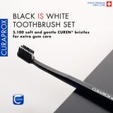 Curaprox Black Is White Toothbrushes Duo Pack Black/Black