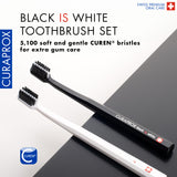 Curaprox Black Is White Toothbrushes Duo Pack Black/White