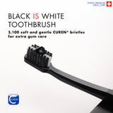 Curaprox Black Is White Set (Black Is White Toothpaste 90Ml + CS 5460 Black)